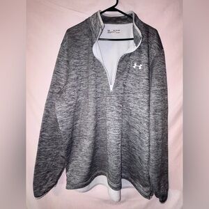 Under Armour Gray Zip Up Sweater